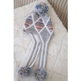 Kesi Women's cap with long ears Eunika K322 gray+blue | Shoptok.si