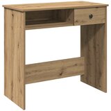 Maison Chic pisalna miza - računalniška miza artisan hrast 80x40x75 cm inženirski les, (21785719) Cene