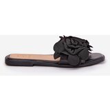 Boto Flat Women's Slippers With Bow Black Tobin | shoptok.hr