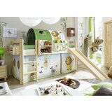 MID.YOU Igralna Postelja Manuel, 90x200, Večbarvno, Tobogan | Shoptok.si