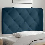  Jastuk za uzglavlje plavi 80 cm baršunasti | Eponuda.com