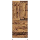  Highboard Staro drvo 69,5 x 34 x 180 cm Konstruirano drvo Slike