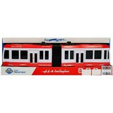  Zglobni autobus s pogonom na trenje - crveno/bijeli | Shoptok.si