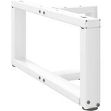  Noge za stolić T-oblika 2 kom bijele 70x25x(30-31) cm čelik | shoptok.hr