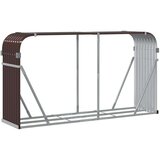  Nosilec za polena zelen 180x45x100 cm pocinkano jeklo, (21036176) | Shoptok.si