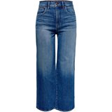 Only Jeans VAQUEROS ANCHOS CROP MUJER 15184102 Modra | Shoptok.si