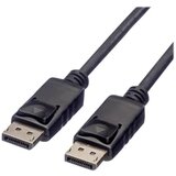 Roline green DisplayPort priključni kabel DisplayPort vtič 5.00 m črna 11.44.5764 zaščiten\, TPE plašč\, brez halogena DisplayPort kabel, (20419262) Cene