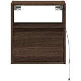  Zidni TV ormarići LED 2 kom boja smeđeg hrasta 41x31x45 cm | Eponuda.ba
