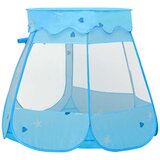  Dječji šator za igru s 250 loptica plavi 102 x 102 x 82 cm | shoptok.hr