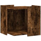 vidaXL Kutija z mačji pijesak boja hrasta 53x53x51cm konstruirano drvo | shoptok.hr