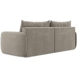 Makamii Bež sklopiva/s prostorom za odlaganje sofa 238 cm Kalena – | shoptok.hr