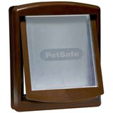 PetSafe Dvosmerna vrata za pse 755 srednja 26,7x22,8 cm rjava Cene