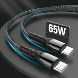 COLORWAY Kabel Type-C - Type-C (PD Brzo Punjenje 65W) 3.0A 2m sivi | shoptok.hr