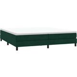 Box Spring krevet bez madracem tamnozeleni 200x210 cm baršun | shoptok.hr