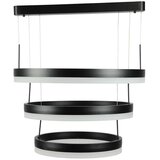  LED prigušiva luster na sajli LED/86W/230V 3000K crna | Eponuda.com