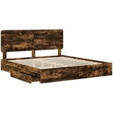  s od storage s ladicama Dimljeni hrast 180 x 200 cm | shoptok.hr