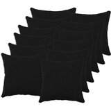  Presvlaka za jastuk 12 pcs HEERLEN Crna 50 x 50 cm Bouclé | shoptok.hr