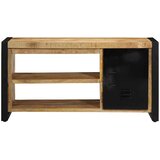  Klupa za cipele Smeđa 100 x 40 x 50 cm Čvrsto drvo manga | shoptok.hr