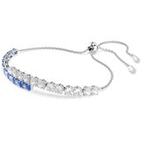 Swarovski Zapestnica modra / srebrna | Shoptok.si
