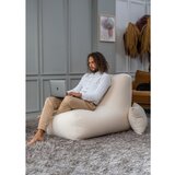 SLOWDOWN Svetlo siva vreča za sedenje iz tkanine bouclé Tube – | Shoptok.si