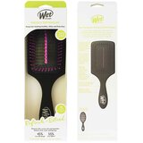 Wet Brush Paddle Detangler krtača za vse tipe las Black 1 kos Cene