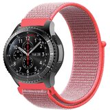Cadorabo nylon wristband 22 mm, združljiv s samsung galaxy gear S3/Gear 2 v pink - nadomestni trak za huawei watch gt za watch 2 pro za ticwatch pro z, (20693663) Cene