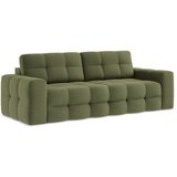 Makamii Zelena sklopiva sofa od bouclé tkanine 255 cm Milu – | shoptok.hr