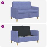 SOFA s pohranom Traper plava 122 x 78 x 87 cm Poliester | Shoptok.si