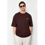 Trendyol Muška majica TMNSS23TS00084, Braon | Eponuda.com