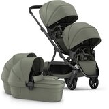 Redsbaby NUVO 2 Twin dječja kolica za blizance 2u1, Sage Cijene