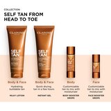 Clarins Self Tan Express Self-Tanning Fresh Gel samoporjavitveni gel z vlažilnim učinkom 125 ml | Shoptok.si