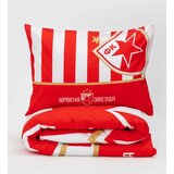 Stefan komplet posteljina crvena zvezda 140x200 cm, crveno-bela | Eponuda.com