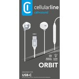 Cellular Line slušalice TYPE-C Orbit white | shoptok.hr