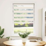 vidaXL Zavjesa zebra 80x150 cm širina tkanine 75,9 cm poliester | shoptok.hr