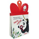 Dexyco Moja knjižica sa zvečkom i glodalicom, mala panda Cene