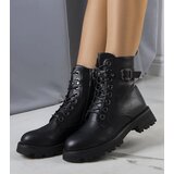 Gemre Black eco-leather boots Narnclaedra | Shoptok.si