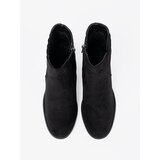 Shelvt Suede ankle boots on a heel black | Shoptok.si