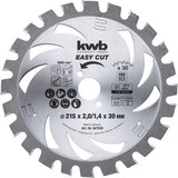 KWB easycut rezni disk za cirkular 215x30, 30Z, HM, za drvo/metal(nonFe)/plastiku, energy saving ( 49587938 ) Cene