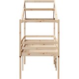  Visoki krevet s krovom 90 x 200 cm od masivne borovine | Eponuda.ba