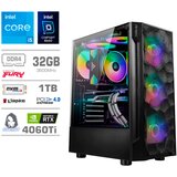 MEGA Računalnik TWR S7 i5-13400F/RTX4060Ti/32GB/1TB-4.0/750W/Brez OS RGB, (21218373) Cene