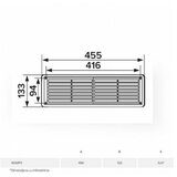 Bb Link era žaluzina 4513RP bela (455x133 mm) | ePonuda.com
