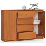 AKORD Komoda, 2 Vrata In 4 Predali, Jelša, (5000332101) | Shoptok.si
