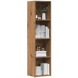 vidaXL Knjižna omara artisan hrast 36x30x143 cm inženirski les | Shoptok.si