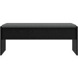  Haldna klop z blazino Črna Orehovina 103 x 38 x 40 cm, (5000155685) | Shoptok.si