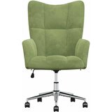  Stolica za opuštanje svjetlozelena baršunasta | shoptok.hr