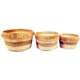 Signes Grimalt Set 3 Košare Set 3 Jedinice Smeđa | shoptok.hr