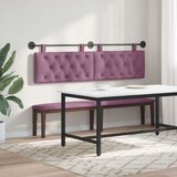  Držeće uzglavlje Zidne Ljubičasta 190 x 55 x 7 cm Baršun - Ljubičasta 180 cm bez LED | shoptok.hr
