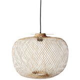 Bloomingville okrogla viseča luč rodi iz bambusa Cene