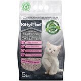 KITTY MAX grudvajući posip za mačke, bebi puder, 5 l Cene