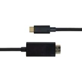 Deltaco Kabel USB-C - HDMI 4K UHD, pozlaćen, 1m,CRNI | shoptok.hr